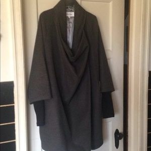 Calvin Klein draped winter coat